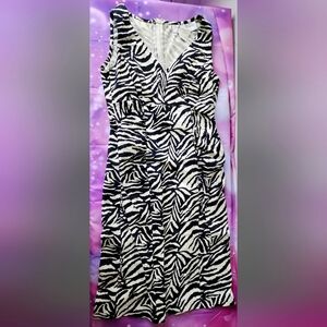 Jillian Tracey Vintage zebra print size Size dress